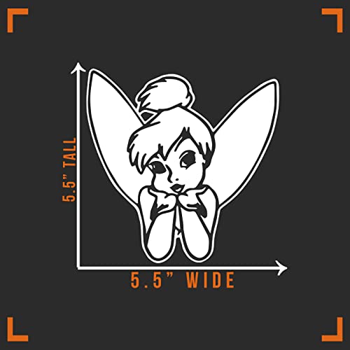 Tinker Bell Vinyl Decal Sticker - 5.5" x 5.5" for Car & Wall