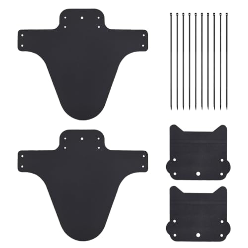 Mountain Bike Fenders - 2 PCS Front & Rear Mudguards