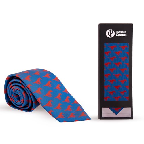 Men's SMU Mustangs Necktie - Officially Licensed Southern Methodist University Tie