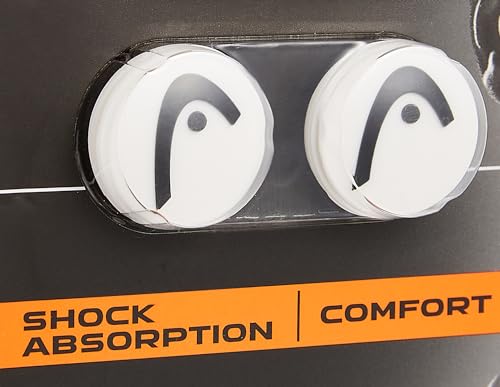 SmartSorb Tennis Racket Vibration Dampeners - Pro Damp White