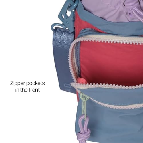 Thread Wallets Summer Mix Water Bottle Sling Crossbody Bag with Pockets - Small