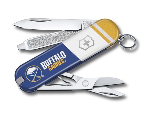 Compact 7-Function Swiss Army Knife – NHL Buffalo Sabres