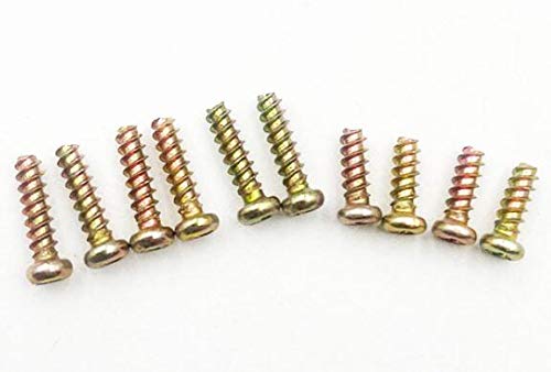 10 PCS Y Tri-Wing & X Cross Screws for Gameboy GBA GBC