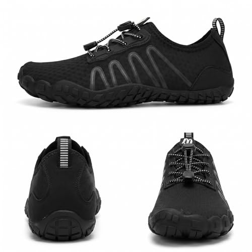 FANGARDEN Barefoot Water Shoes for Women & Men — Wide Toe Box, Quick-Dry, Non-Slip