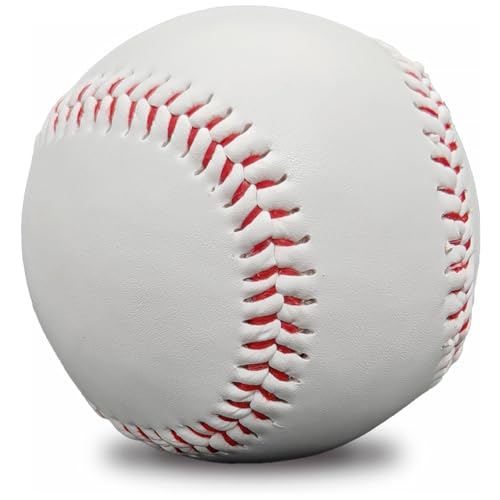 Hardcore Blank Baseball - Official Size 9 Inch, Pack of 1