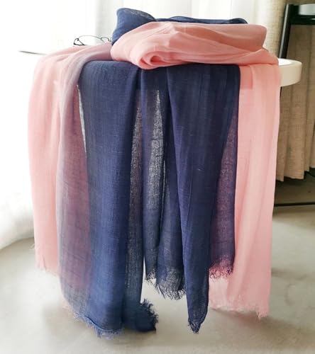 Bamboo Cotton Lightweight Travel Scarf - Tibetan Green Powder
