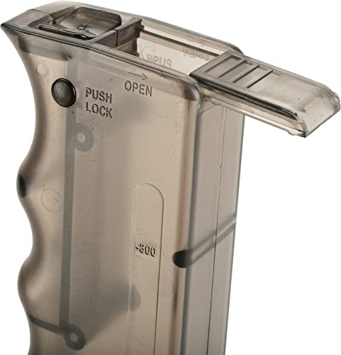 400 Round Airsoft Speed BB Loader - Gray, High Strength Polymer
