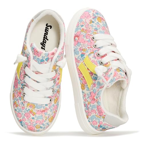 Comfortable Canvas Kids Sneakers - Lightweight Non-Slip Shoes
