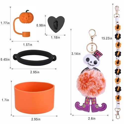 Halloween Accessories for Stanley Cup 40oz Tumbler Set
