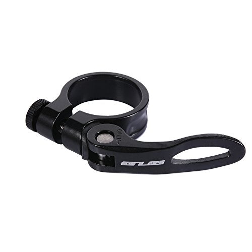 Aluminum Quick Release Bike Seat Post Clamp - 31.8mm & 34.9mm - Sblack34.9