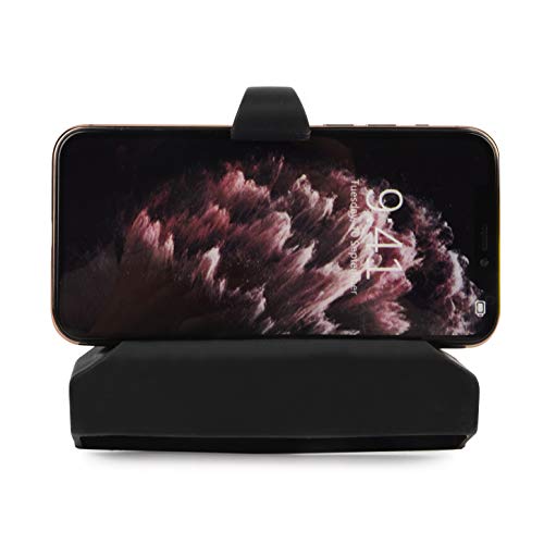 Silicone Phone Holder for Concept 2 PM5 Monitors - Black