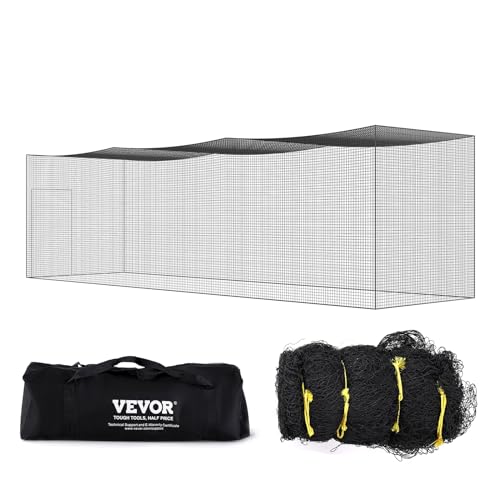 35 FT Heavy Duty Batting Cage Net - Indoor & Outdoor Use