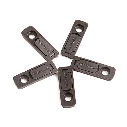 Lighter Fluid Evaporation Prevention Gasket - 5 Pack with Flint Storage