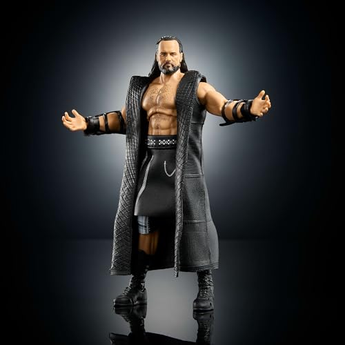 Drew McIntyre WWE Ultimate Edition Action Figure with Accessories, 6-Inch Collectible, Swappable Heads & Articulation