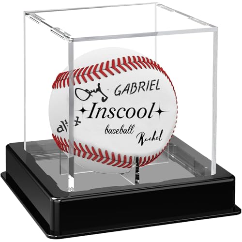 Baseball Display Case - UV Protected Acrylic Cube, High Class