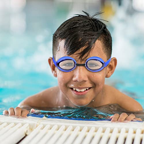 Kids Swim Goggles - Anti-Fog UV Protection - Blue