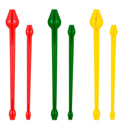 6-Pack Fishing Hook Remover Tool - Double-Head Plastic Extractor