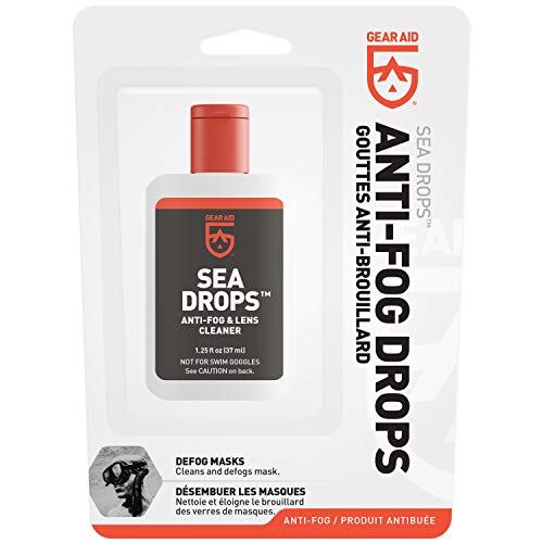 Anti-Fog Drops for Scuba Masks - 1.25 Oz Bottle