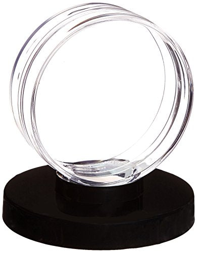 Black Acrylic Puck Holder for Standard Sized Pucks