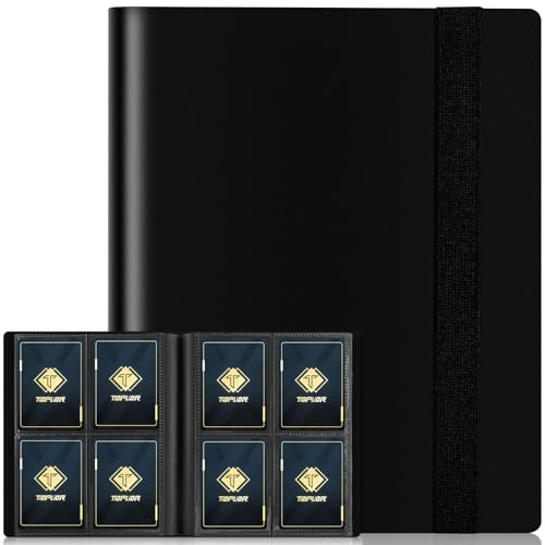 4-Pocket Card Binder for 160 Trading Cards - Black
