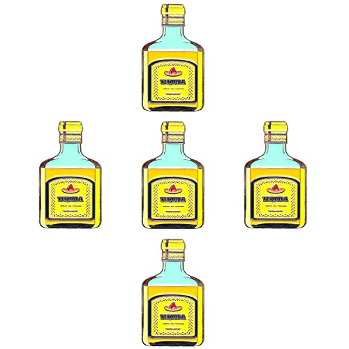 Golf Ball Markers - 5 Funny Novelty Designs - Tequila