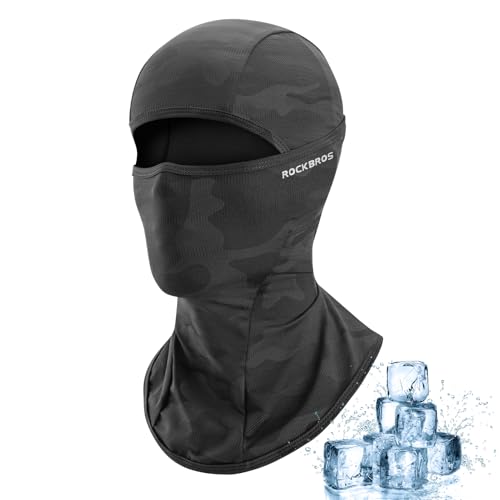 ROCKBROS Ski Mask Balaclava Cooling Face UV Breathable Cover