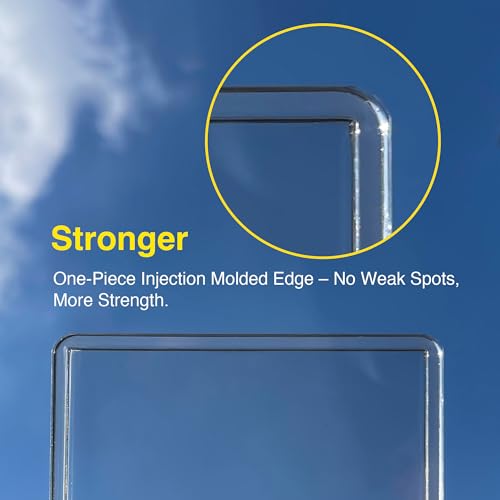 3x4 Top Loaders - 25 Pack 35PT Rigid PVC Card Protectors