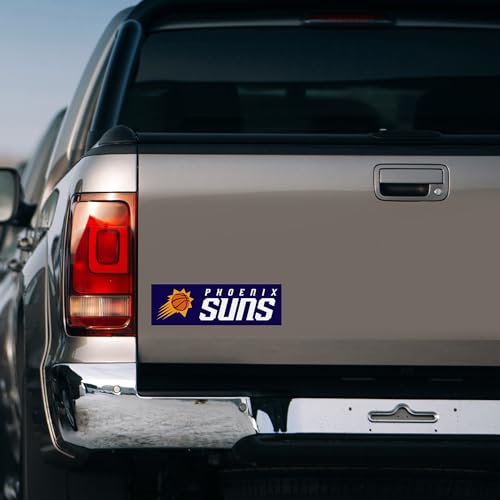 Phoenix Suns 4x10 Team Spirit Magnet - Durable Vinyl Sports Decal