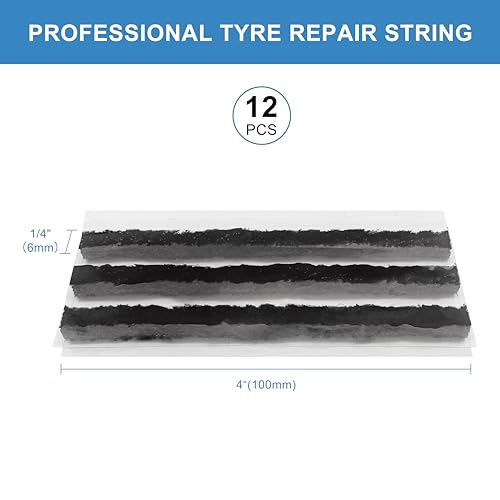 29 PCS Tubeless Tire Repair Kit - Emergency Puncture Tool Set