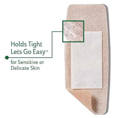 Truly Ouchless Silicone Adhesive Bandages for Sensitive Skin - CUR5003