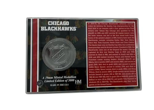 NHL Chicago Blackhawks Stadium Challenge Coin - Limited Edition