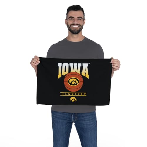 Iowa Hawkeyes Rally Towel - Lightweight Stadium Accessory, 15x18