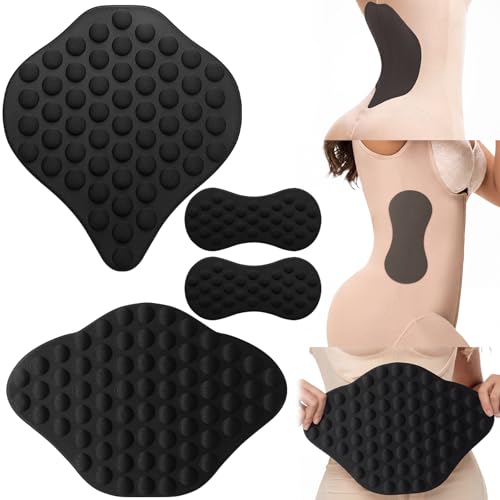 ElaraBerry 4-Piece 360° Abdominal & Waist Compression Foam Board Set with Massage Bubbles