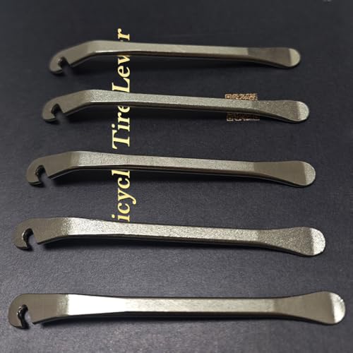 Stainless Steel Bike Tire Levers - Set of 3 for Easy Tire Changes