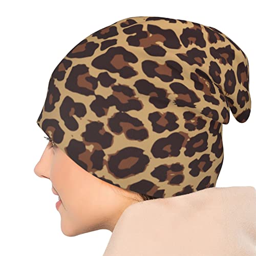 Sunwarshile Alpaca Llama Beanie Hat - Slouchy Knitted Skull Cap for Women Men, One Size Black