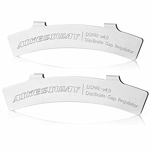 Bicycle Disc Brake Alignment Tool - 3-Slot Rotor Gap Regulator - 2pcs