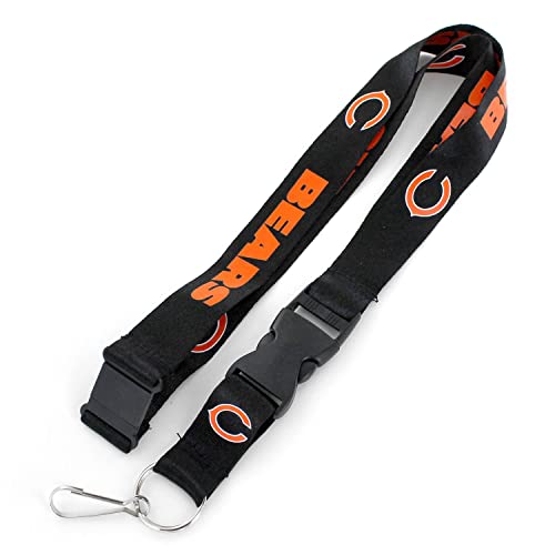 NFL Chicago Bears Team Lanyard - 22" Black