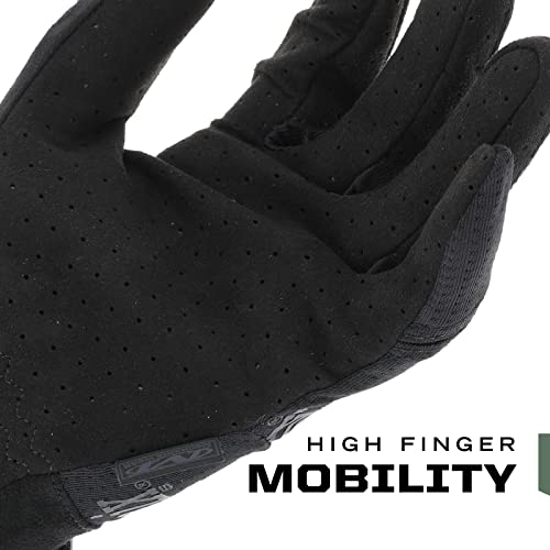 High-Dexterity Tactical Vent Gloves - Large / Black