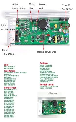 Treadmill Motor Controller MC2100LTS-30 - Compatible with Epic, ProForm, Reebok