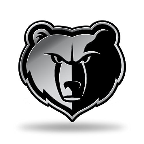 Memphis Grizzlies 3D Chrome Auto Emblem - 5x5 Inch Weather Resistant Decal