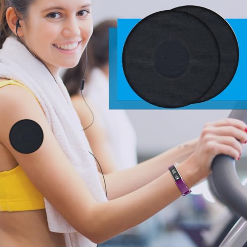 30pcs Waterproof Adhesive Patches for G7 Sensor - Black
