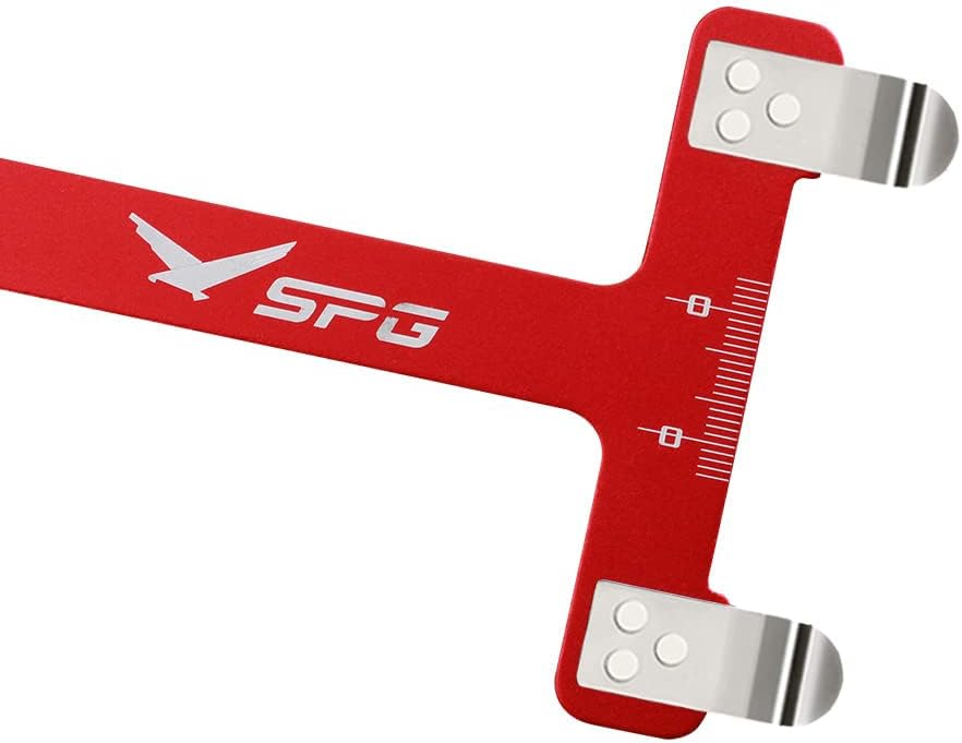SOPOGER Archery Bow Square - T Shape Ruler Measurement Tool Kit for Recurve & Compound Bows