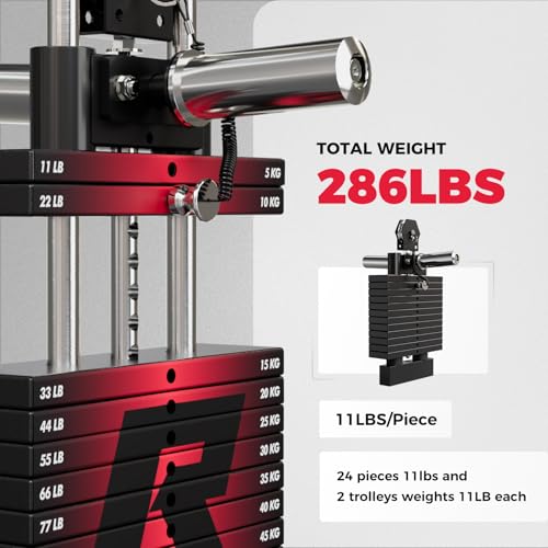 All-In-One Smith Machine with Weight Stack - Black / M1 Pro Set