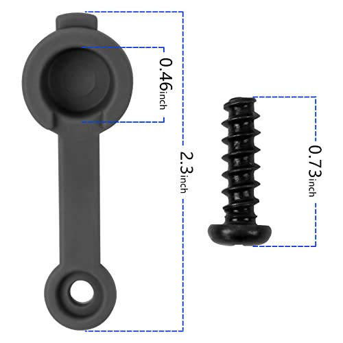 Kayak Drain Plug and Screw Set - 2 Pack for Fathom Amped & Freestyle