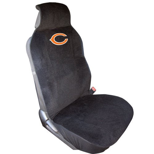NFL Chicago Bears Car Seat Cover - One Size - Black