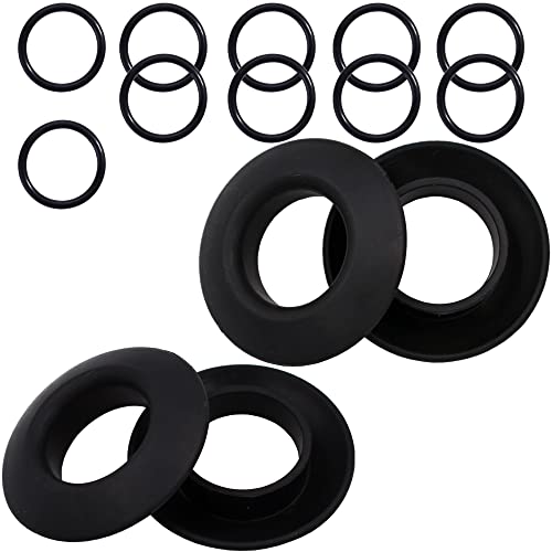 Kayak Paddle Drip Rings - 4 Pack for 1-1/8" to 1-1/4" Shafts