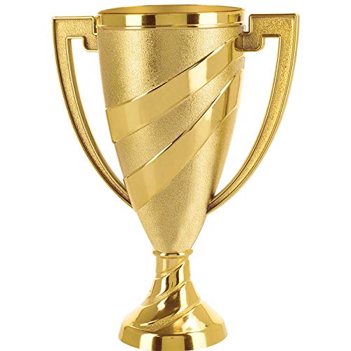 Personalized Gold Cup Trophy with Engraving - 7.25" Achievement Award