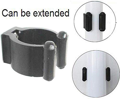 Universal Kayak Paddle Clips - 4 Pack Nylon Fishing Rod Holder