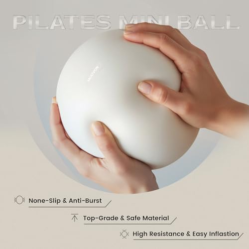 Pilates Equipment Kit for Beginners with Resistance Bands & Ball