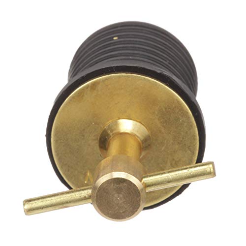 T-Handle Drain Plug - Non-Corrosive Brass, One Size